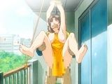 Tied up hentai mom with bigboobs swing fucked