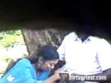 Indian Wife Caught Cheating Outdoor