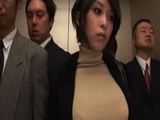 Japanese Business Woman Entered Wrong Elevator