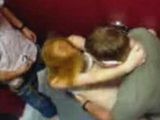 UK Teenagers Caught Fuucking In A Club Toilet
