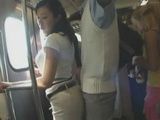 Groped MILF Gives Tekoki To Stranger In Train